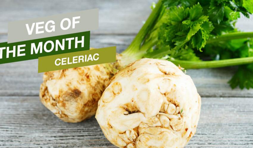 Veg of the month February 2021 - celeriac